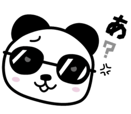 Sunglasses+Panda sticker #4975727