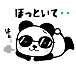 Sunglasses+Panda sticker #4975752