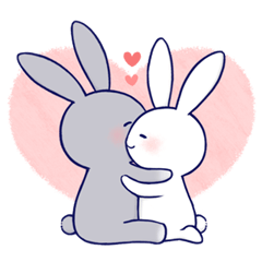 Lovey-dovey rabbit (English)