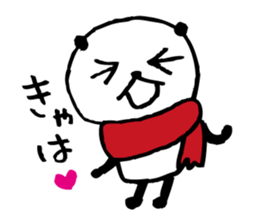 Every day of a panda in November sticker #4976053