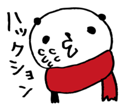 Every day of a panda in November sticker #4976055