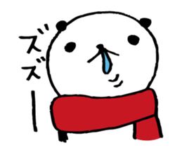 Every day of a panda in November sticker #4976056