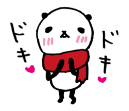 Every day of a panda in November sticker #4976066