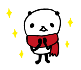 Every day of a panda in November sticker #4976068