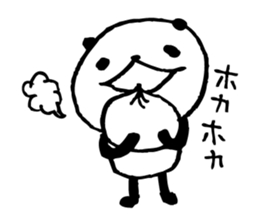 Every day of a panda in November sticker #4976073