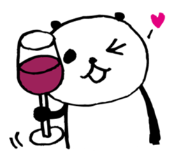 Every day of a panda in November sticker #4976078