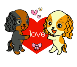 Sticker of the pet which gives a present sticker #4976228