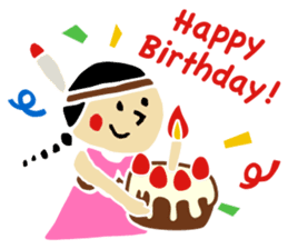 Native American and his fellows sticker #4976517