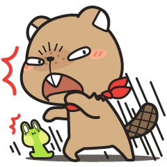 Grumpy Mr Beaver