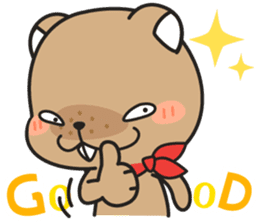 Grumpy Mr Beaver sticker #4976730