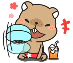 Grumpy Mr Beaver sticker #4976732