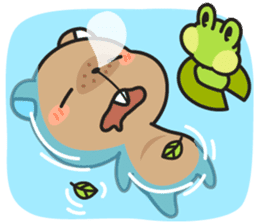 Grumpy Mr Beaver sticker #4976734