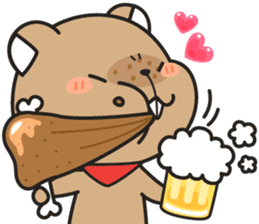 Grumpy Mr Beaver sticker #4976738