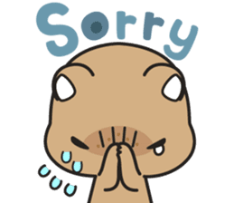 Grumpy Mr Beaver sticker #4976744