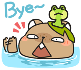 Grumpy Mr Beaver sticker #4976763