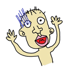 a 8-year-old boy sticker #4976808