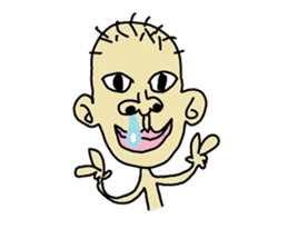 a 8-year-old boy sticker #4976838