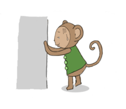 sarurun-monkey sticker #4977092