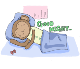 sarurun-monkey sticker #4977105