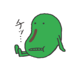 broad bean-kun sticker #4977329