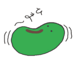 broad bean-kun sticker #4977345