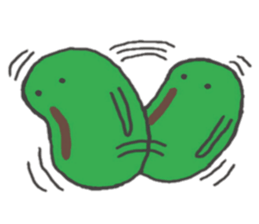 broad bean-kun sticker #4977353