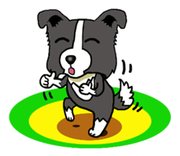 I Love Border Collie3 sticker #4977480
