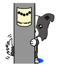 I Love Border Collie3 sticker #4977502