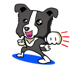 I Love Border Collie3 sticker #4977513