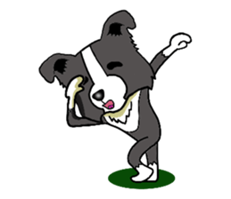 I Love Border Collie3 sticker #4977516