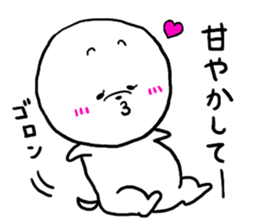 white cute dog Part2 sticker #4977805