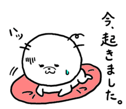 white cute dog Part2 sticker #4977816