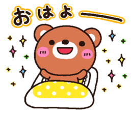 bear heart 16 sticker #4977838