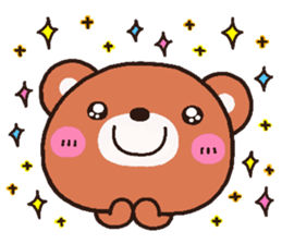 bear heart 16 sticker #4977861