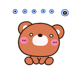 bear heart 16 sticker #4977867