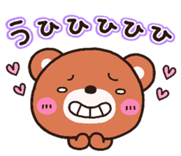 bear heart 16 sticker #4977875