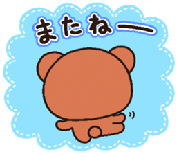 bear heart 16 sticker #4977877