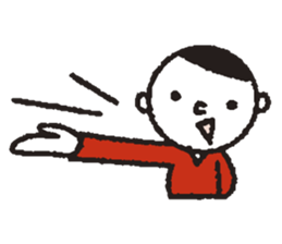 Nakanishi-kun's ordinary daily life sticker #4978044