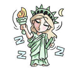 AsB - The Statue Of Liberty Festival sticker #4978123