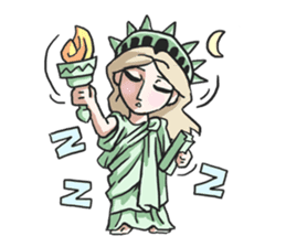 AsB - The Statue Of Liberty Festival sticker #4978123