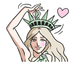 AsB - The Statue Of Liberty Festival sticker #4978129