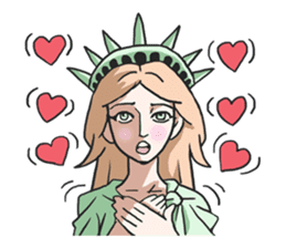 AsB - The Statue Of Liberty Festival sticker #4978131