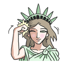AsB - The Statue Of Liberty Festival sticker #4978135