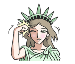 AsB - The Statue Of Liberty Festival sticker #4978135