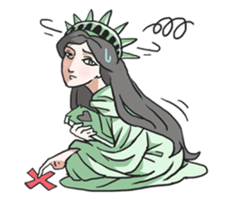 AsB - The Statue Of Liberty Festival sticker #4978147