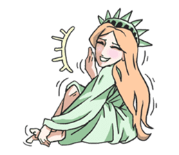AsB - The Statue Of Liberty Festival sticker #4978149