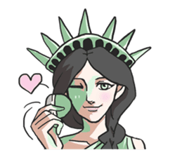 AsB - The Statue Of Liberty Festival sticker #4978151