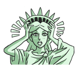 AsB - The Statue Of Liberty Festival sticker #4978152