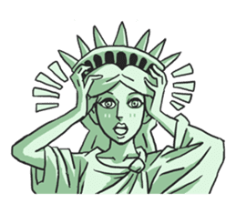AsB - The Statue Of Liberty Festival sticker #4978152