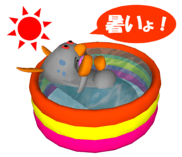 Everyday conversation of Pokotchuu. sticker #4978263